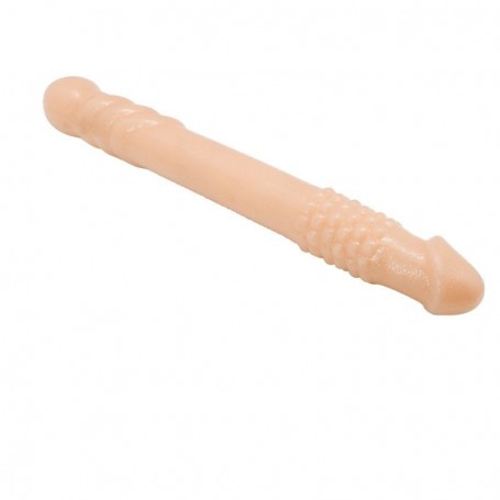 FALLO DOPPIO DILDO VAGINALE ANALE REALISTICO SEX TOY PER UOMO E DONNA COLOR CARNE
