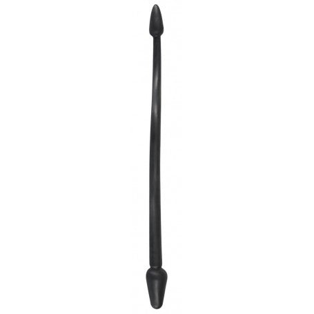 DILDO FALLO DOPPIO PENETRAZIONE VAGINALE ANALE NERO IMPERMEABILE PLUG BLACK