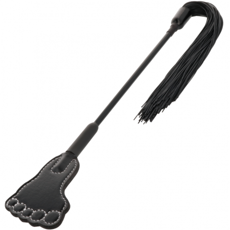 FRUSTA DARKNESS CROP & FLOGGER BLACK FETISH BDSM