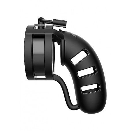 GABBIA DI CASTITÀ MODEL 19 - SIL CAGE BALLSPLITTER - BLACK