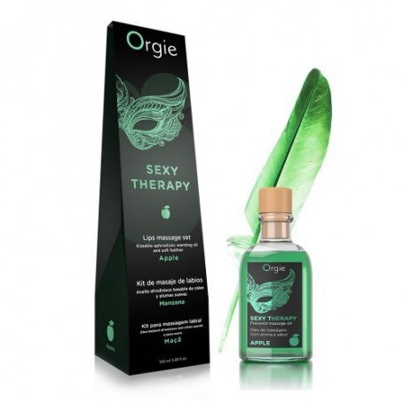 KIT PER MASSAGGI COMMESTIBILE ORAL SEXY THERAPY APPLE