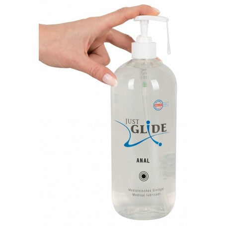 LUBRIFICANTE ANALE GEL INTIMO A BASE ACQUA JUST GLIDE ANAL 1000 ML