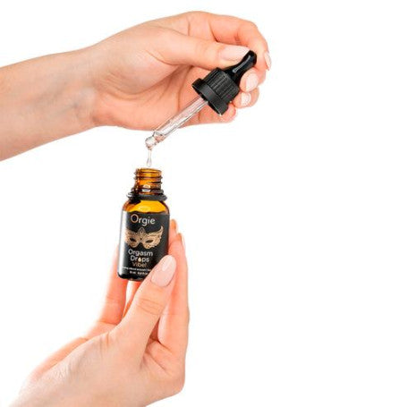 ORGASM DROPS VIBE! 15 ML ORGIE TINGLING CLITORAL AROUSAL