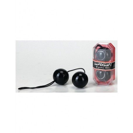 OVETTI STIMOLANTE PALLINE VAGINALI NERO IN SILICONE VIBRANTE MASSAGGIATORE