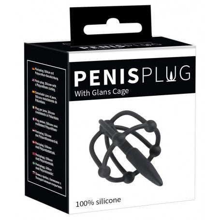SPINA DILATATORE PENIS PLUG WITH GLANS CAGE