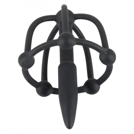 SPINA DILATATORE PENIS PLUG WITH GLANS CAGE